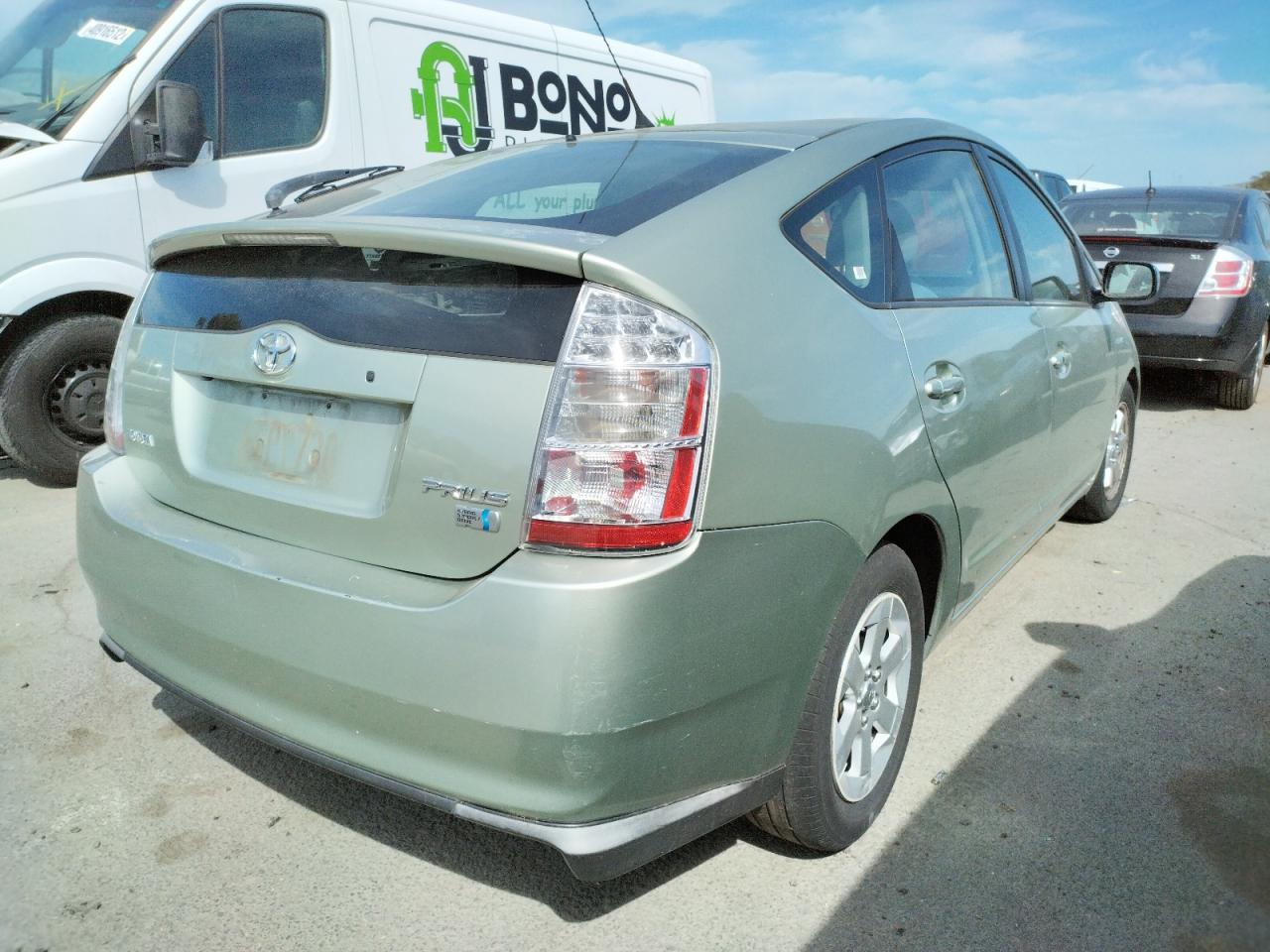 Photo 4 from auction – 2008 TOYOTA PRIUS with VIN JTDKB20U283438692