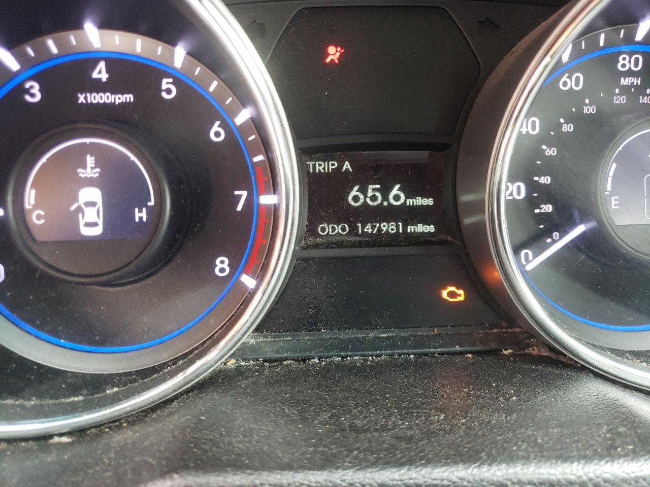 Photo 8 from auction – 2014 HYUNDAI SONATA GLS with VIN 5NPEB4AC4EH935046