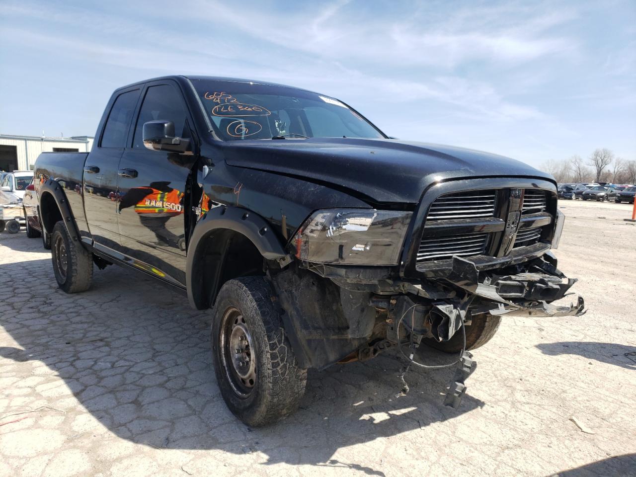 DODGE RAM 1500 2011 with VIN 1D7RV1GT2BS605472 - Photo from auction
