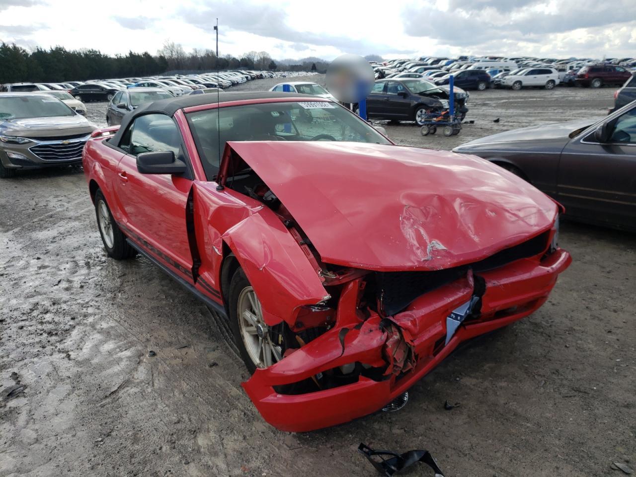 Photo 1 from auction – 2005 FORD MUSTANG with VIN 1ZVFT84N155207896
