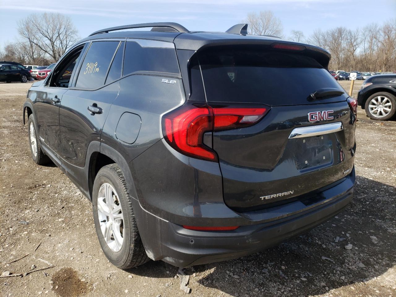 Photo 3 from auction – 2018 GMC TERRAIN SL with VIN 3GKALTEV4JL397027