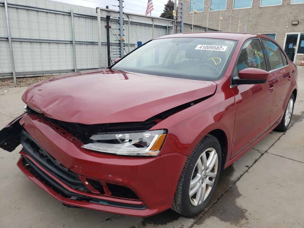 Photo 2 from auction – 2017 VOLKSWAGEN JETTA S with VIN 3VW2B7AJ9HM247901