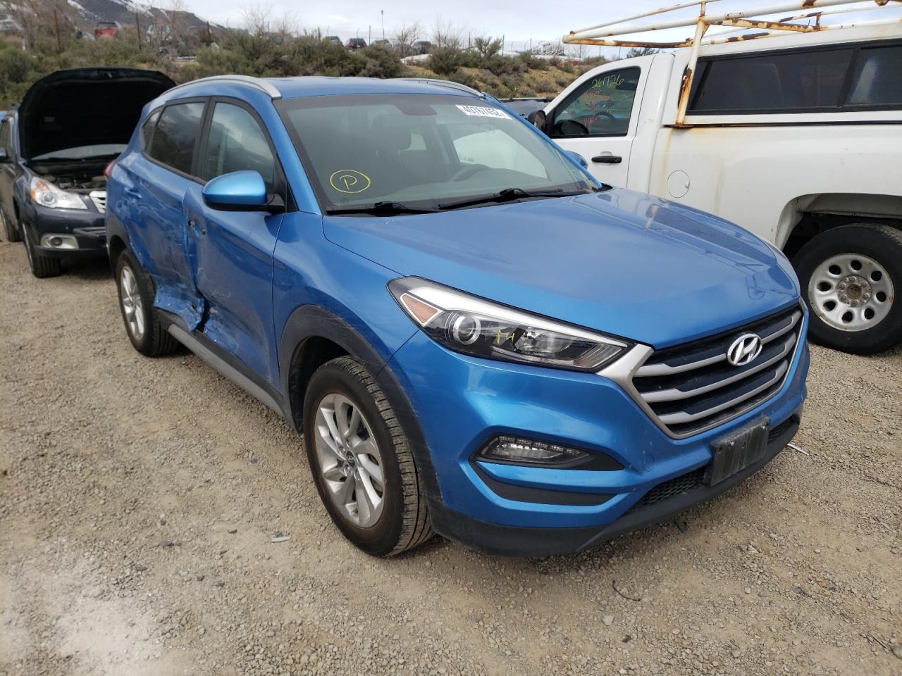 Photo 1 from auction – 2018 HYUNDAI TUCSON SEL with VIN KM8J3CA49JU729327