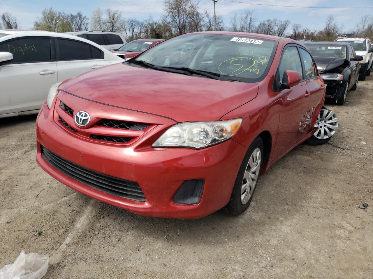 Photo 2 from auction – 2012 TOYOTA COROLLA BA with VIN 5YFBU4EE9CP037695