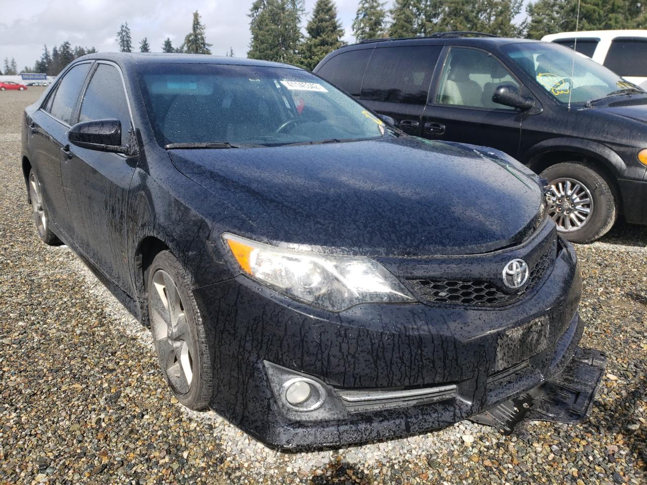 TOYOTA CAMRY SE 2012 with VIN 4T1BK1FKXCU007922 - Photo from auction