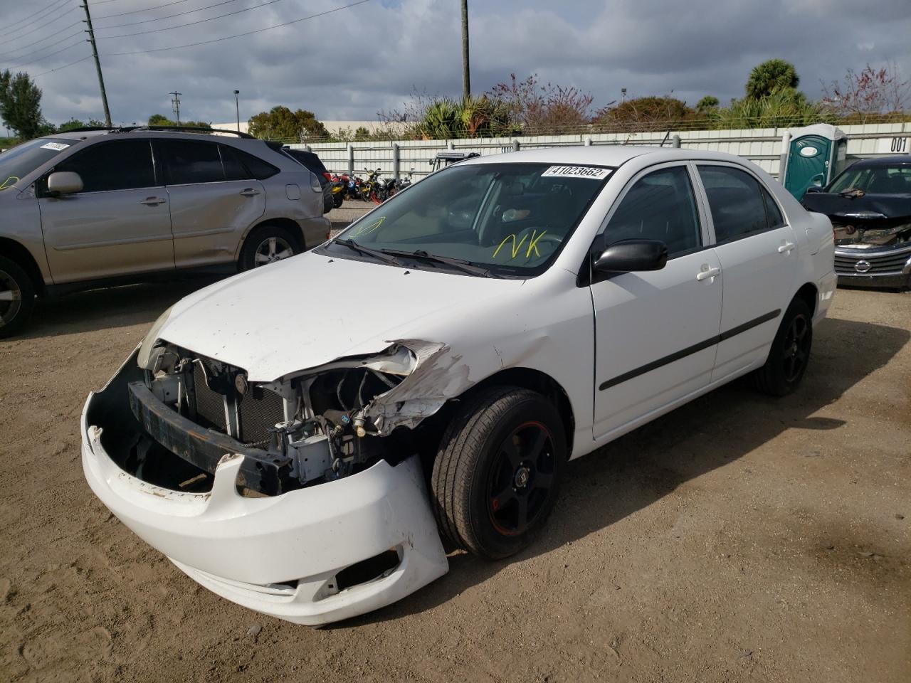 Photo 2 from auction – 2007 TOYOTA COROLLA CE with VIN 2T1BR32E07C811063
