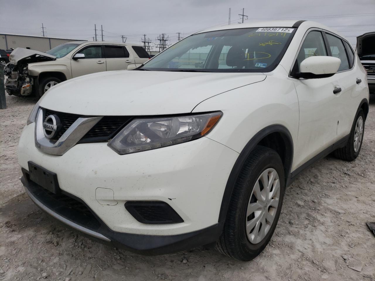Photo 2 from auction – 2016 NISSAN ROGUE S with VIN KNMAT2MV0GP611614