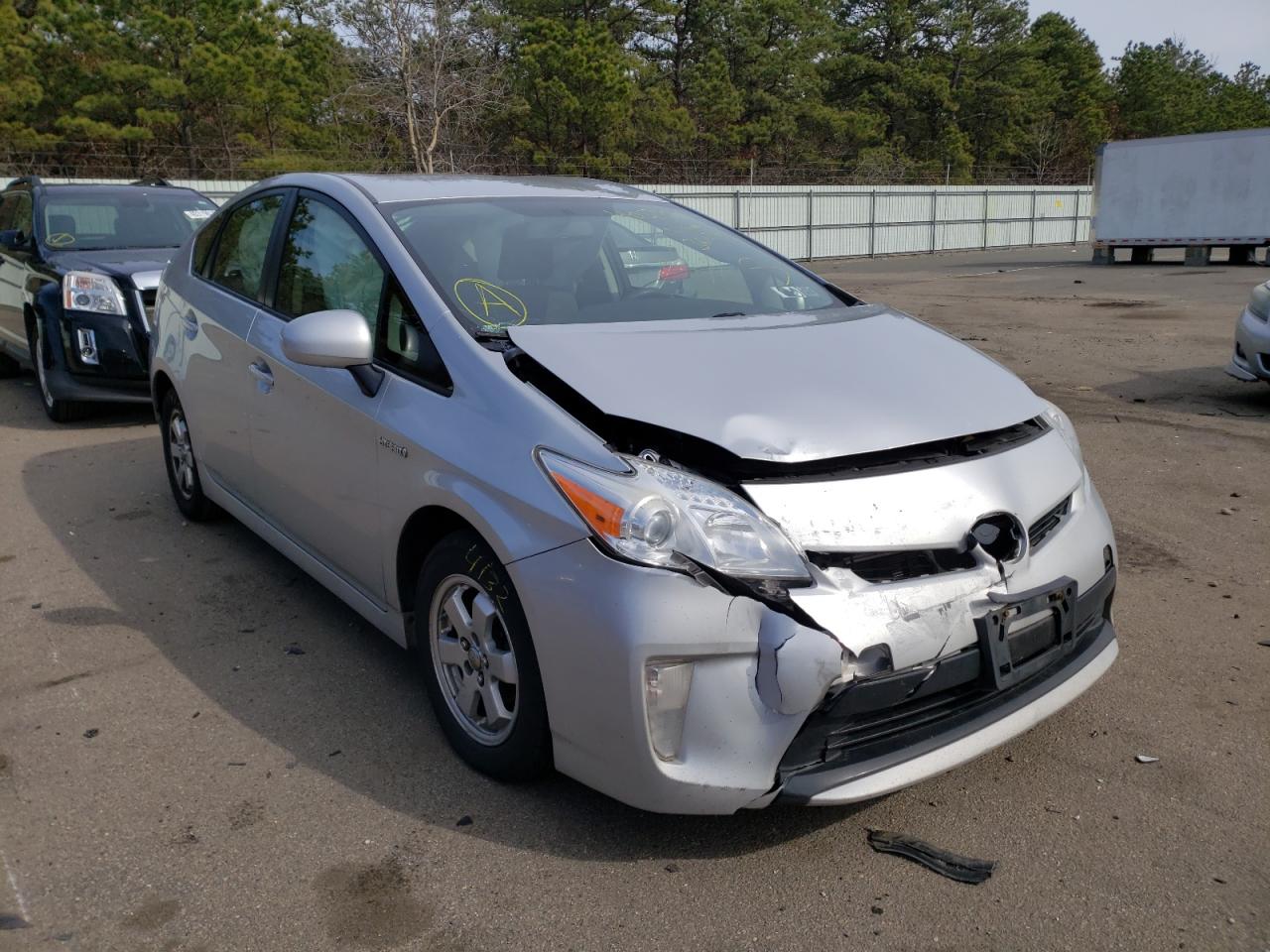TOYOTA PRIUS 2014 with VIN JTDKN3DU7E0361516 - Photo from auction