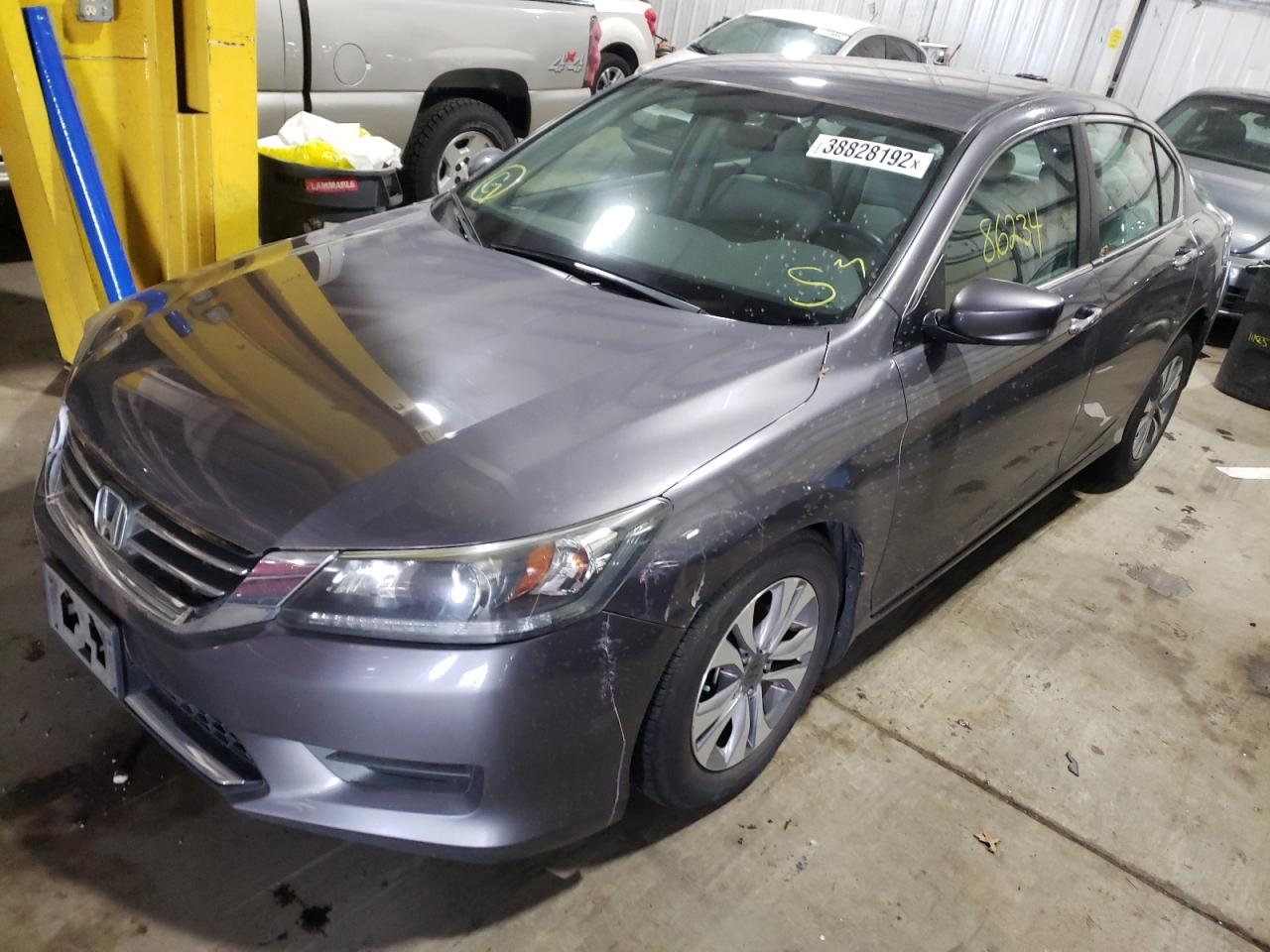 Photo 2 from auction – 2015 HONDA ACCORD LX with VIN 1HGCR2F39FA081603