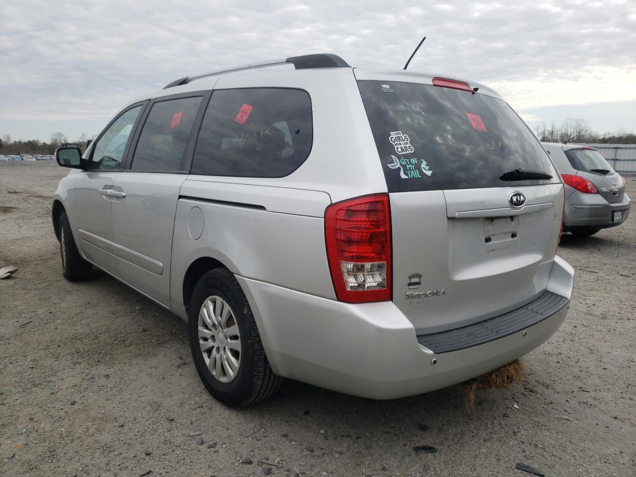 Photo 3 from auction – 2012 KIA SEDONA LX with VIN KNDMG4C76C6440609