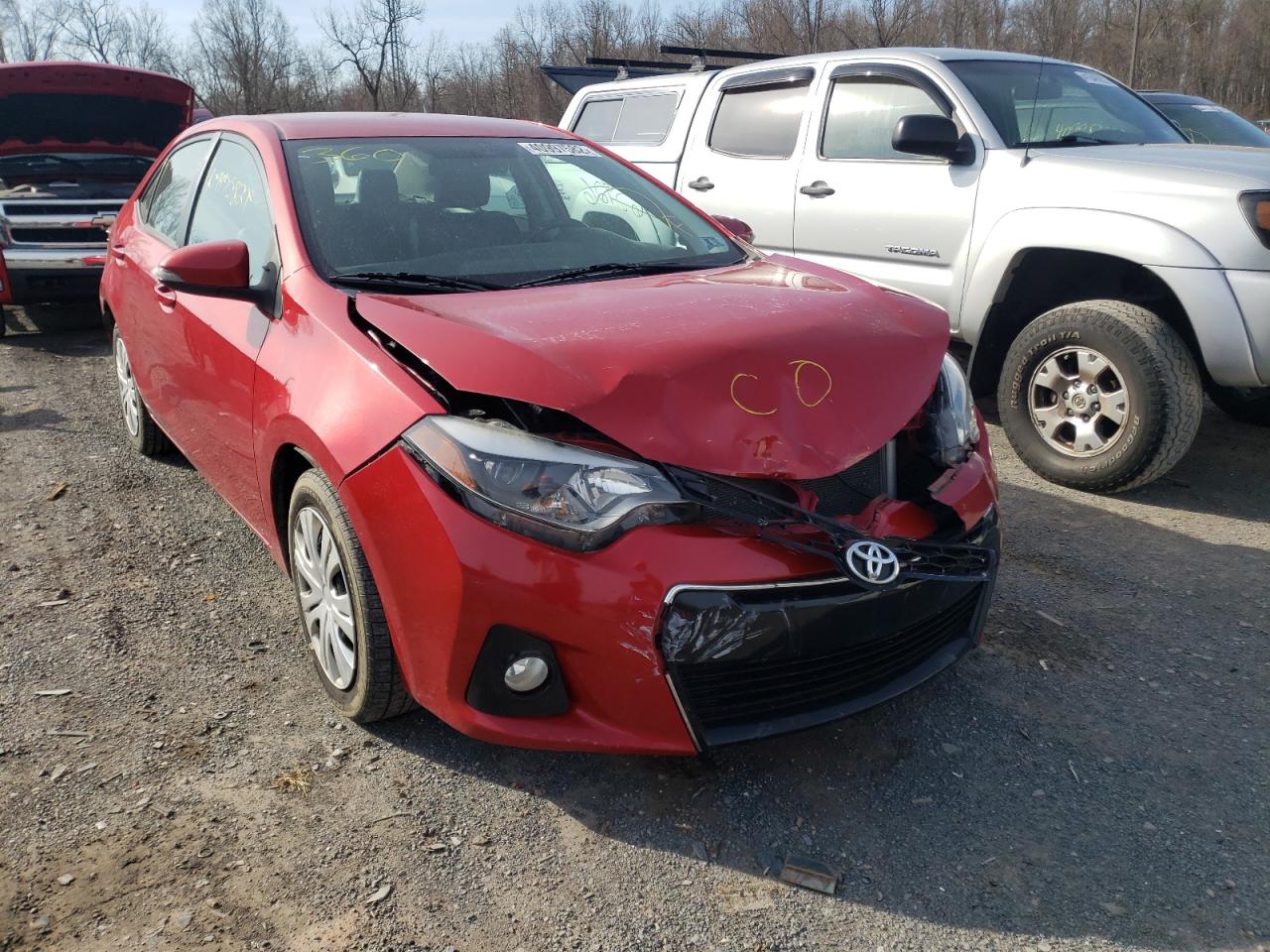Photo 1 from auction – 2015 TOYOTA COROLLA L with VIN 2T1BURHE1FC357025