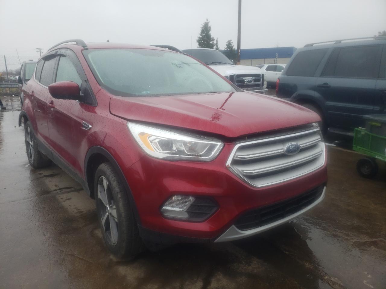 Photo 1 from auction – 2018 FORD ESCAPE SEL with VIN 1FMCU0HD0JUA21526