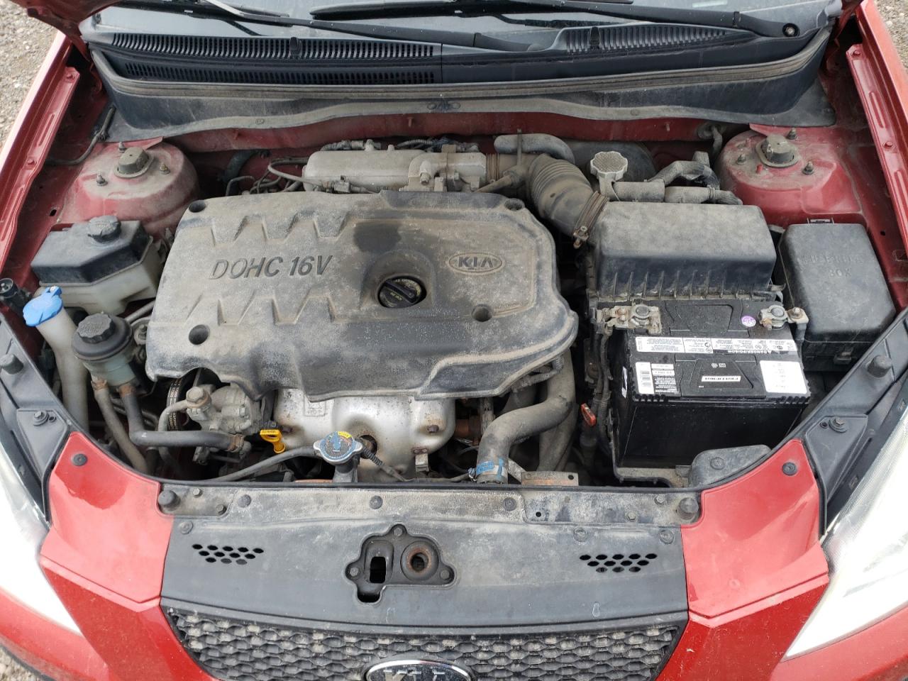 Photo 7 from auction – 2009 KIA RIO 5 SX with VIN KNADE243296568079