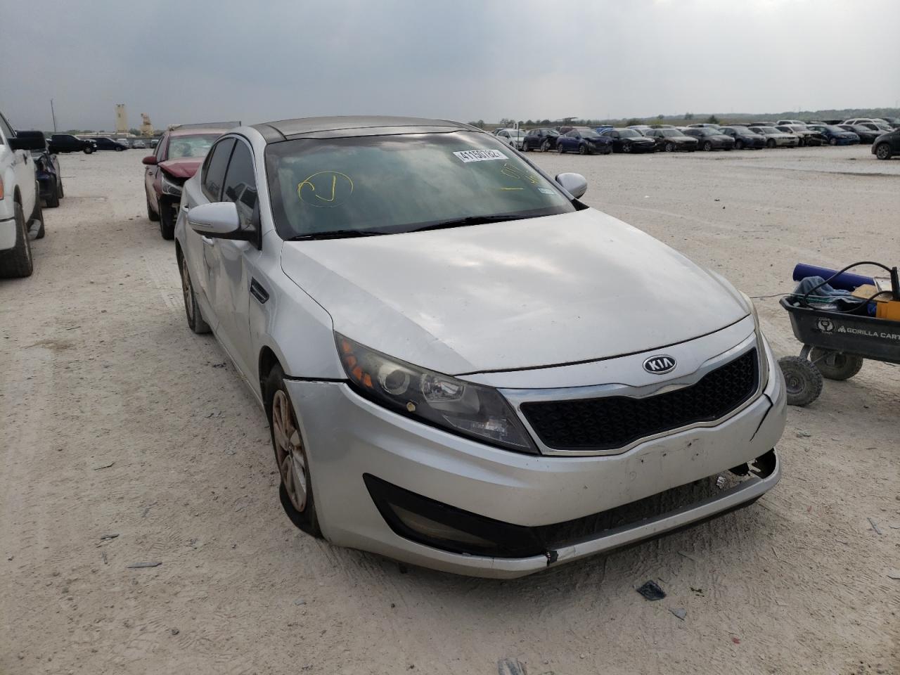 KIA OPTIMA EX 2012 with VIN 5XXGN4A77CG017402 - Photo from auction