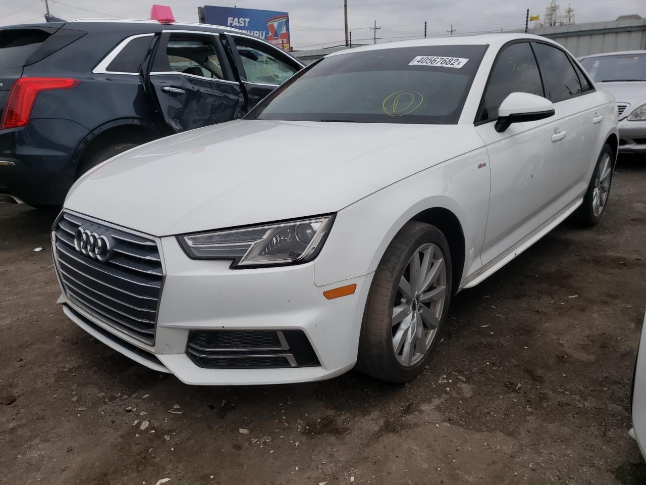Photo 2 from auction – 2018 AUDI A4 PREMIUM with VIN WAUKMAF49JA109899