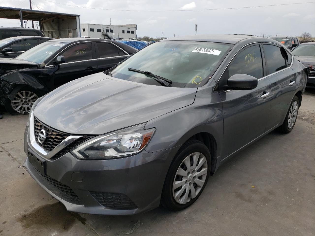 Photo 2 from auction – 2016 NISSAN SENTRA S with VIN 3N1AB7AP2GY301441