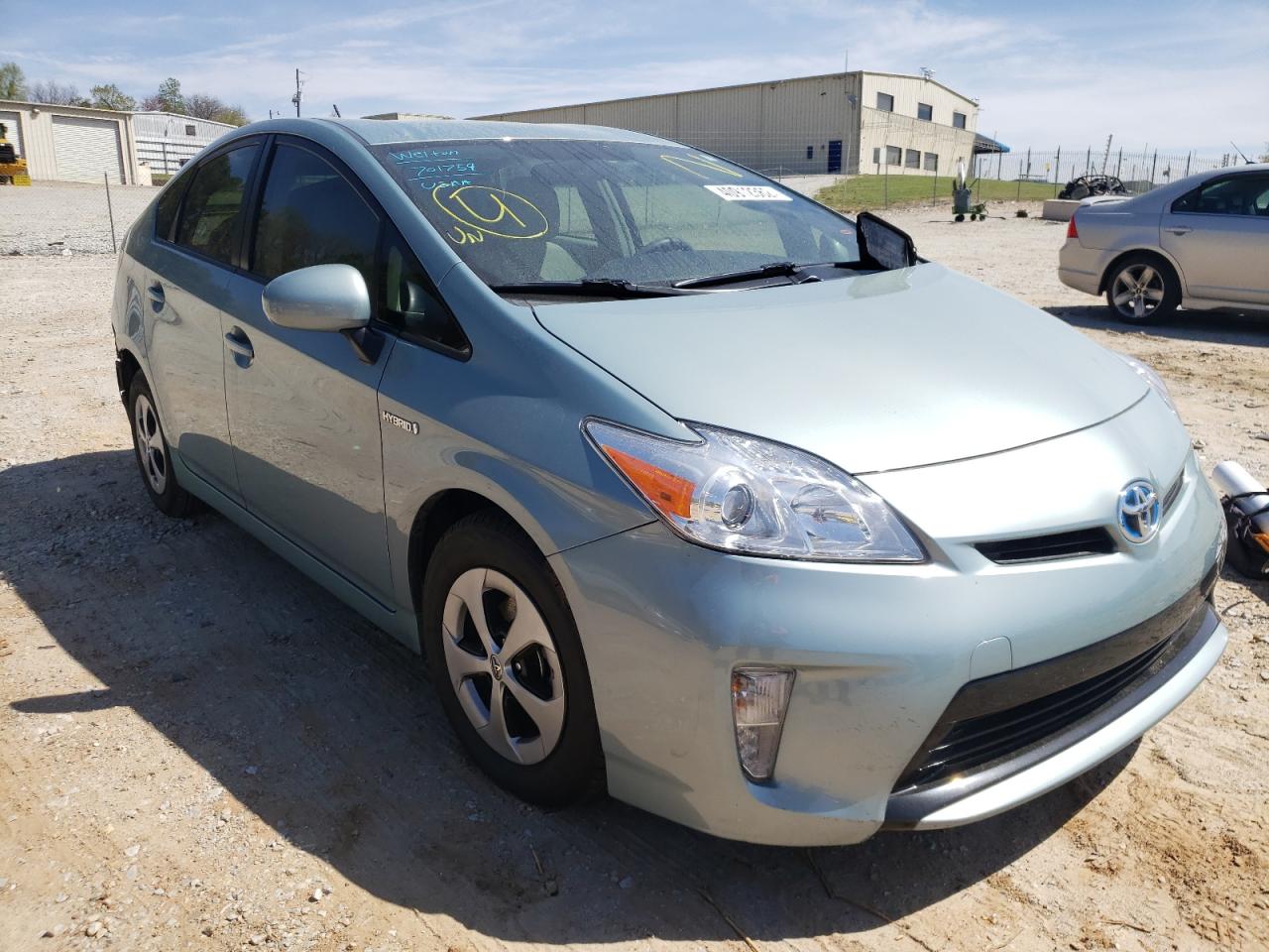 TOYOTA PRIUS 2013 with VIN JTDKN3DU8D1620992 - Photo from auction