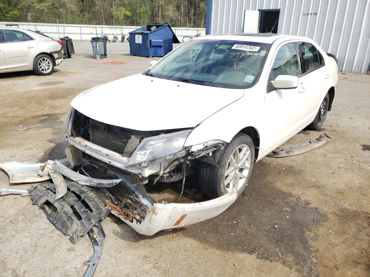 Photo 2 from auction – 2012 FORD FUSION SEL with VIN 3FAHP0JG2CR292576