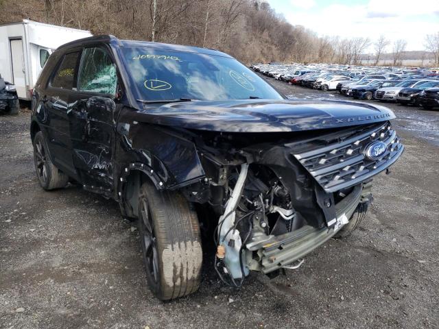 FORD EXPLORER X 2019 with VIN 1FM5K8D85KGA57394 - Photo from auction