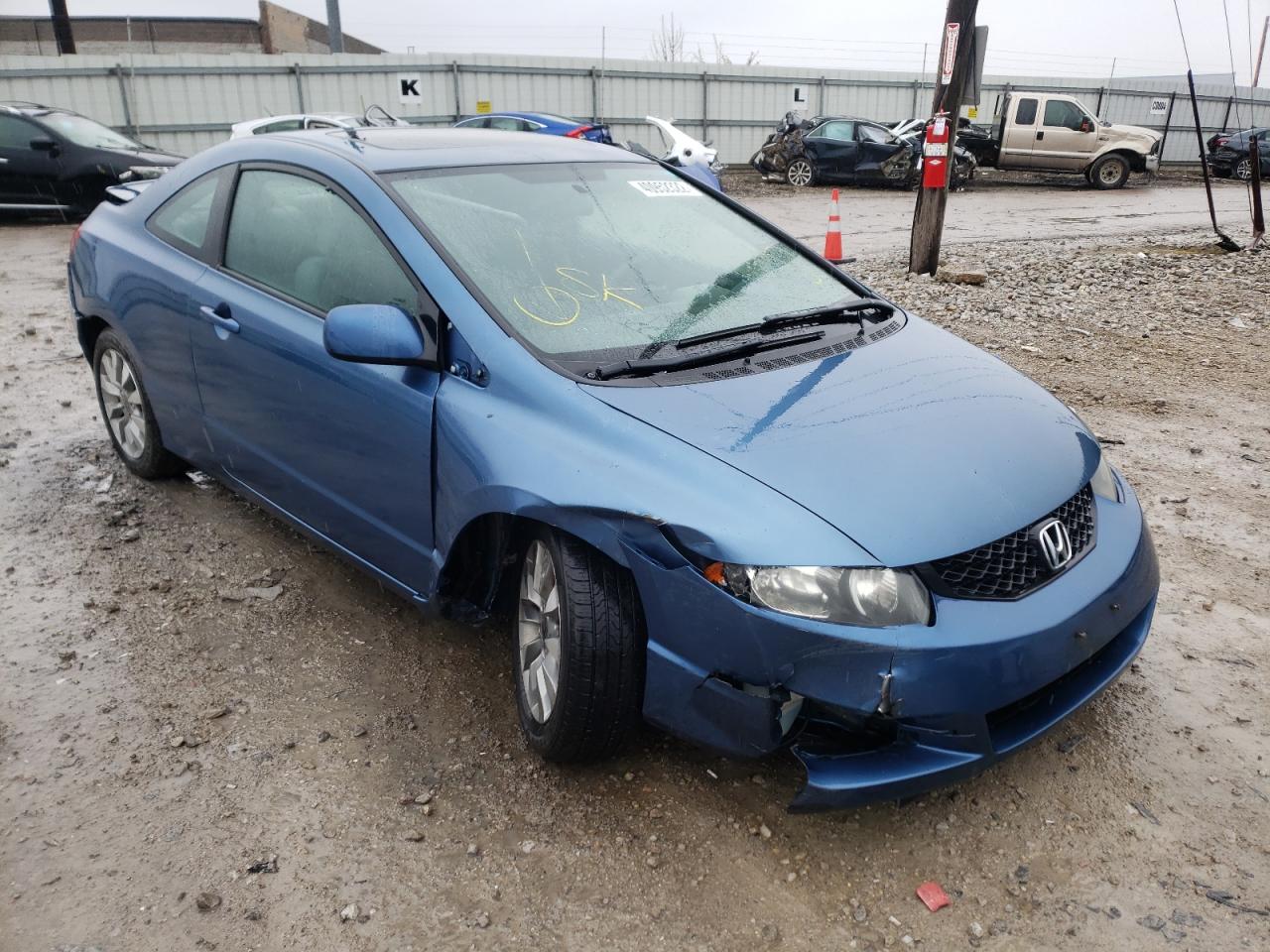 HONDA CIVIC EX 2011 with VIN 2HGFG1B80BH503817 - Photo from auction