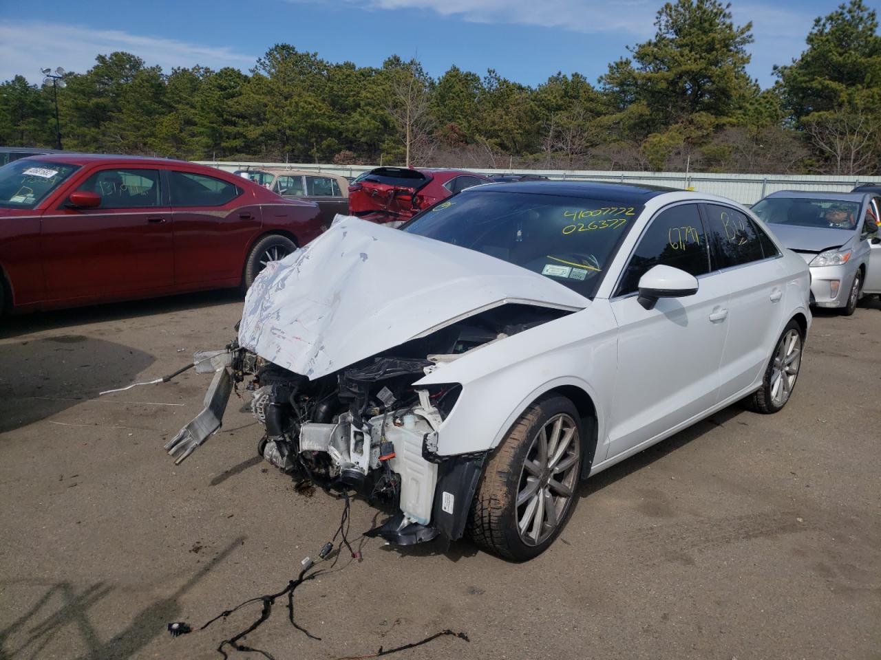 Photo 2 from auction – 2015 AUDI A3 PREMIUM with VIN WAUEFGFF9F1026377