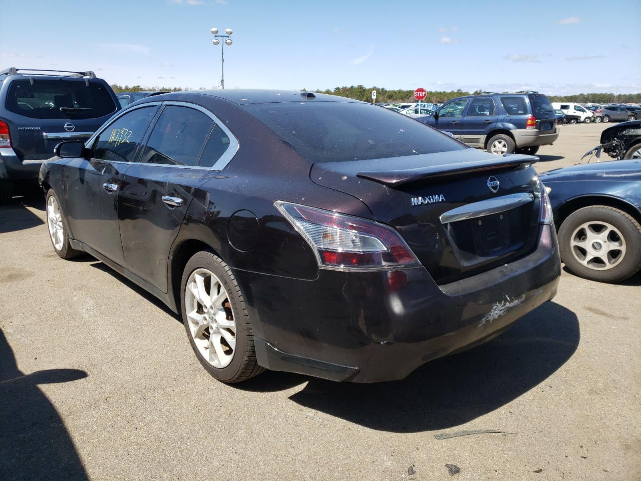 Photo 3 from auction – 2012 NISSAN MAXIMA S with VIN 1N4AA5AP1CC851968