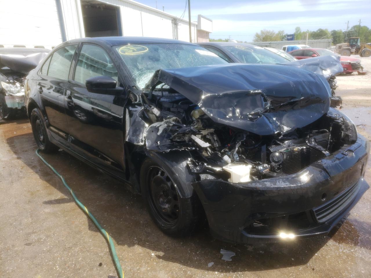 VOLKSWAGEN JETTA BASE 2011 with VIN 3VW2K7AJ7BM092644 - Photo from auction