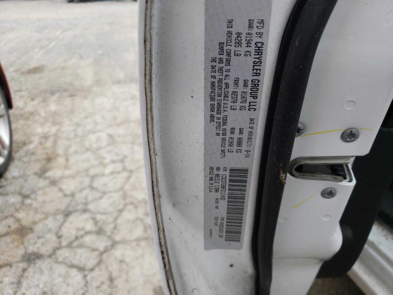 Photo 10 from auction – 2015 DODGE DART GT with VIN 1C3CDFEB6FD111432