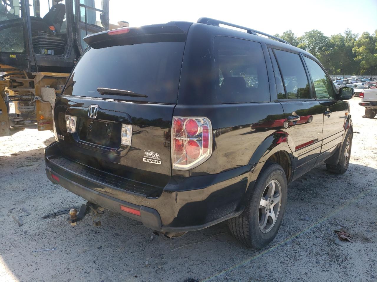 Фото 4 с аукциона – 2008 HONDA PILOT SE с VIN 5FNYF18388B007801
