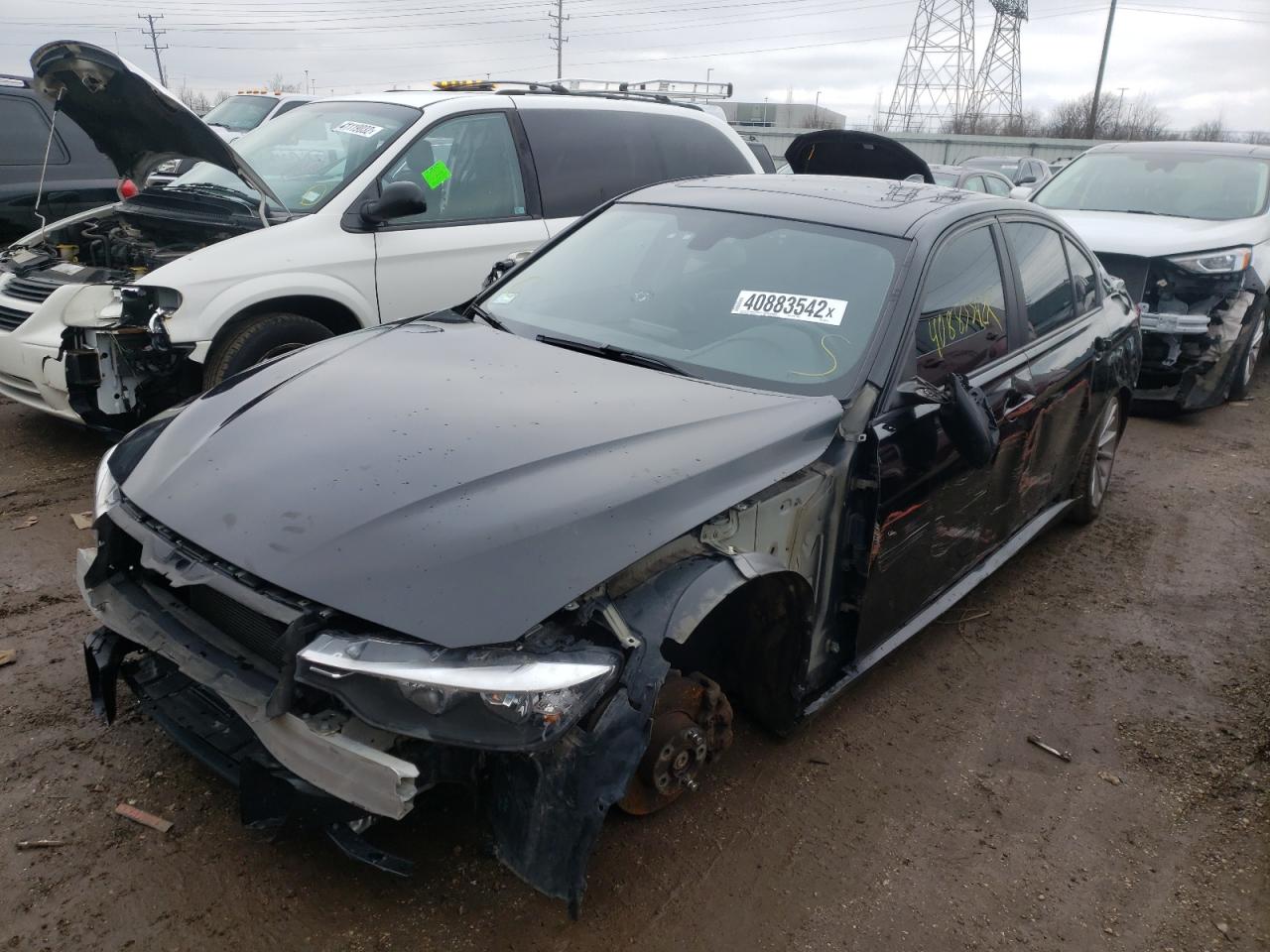 Photo 2 from auction – 2014 BMW 320 I XDRI with VIN WBA3C3G52ENS68370