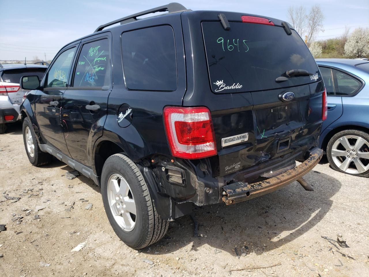 Photo 3 from auction – 2012 FORD ESCAPE XLT with VIN 1FMCU9D77CKC84034