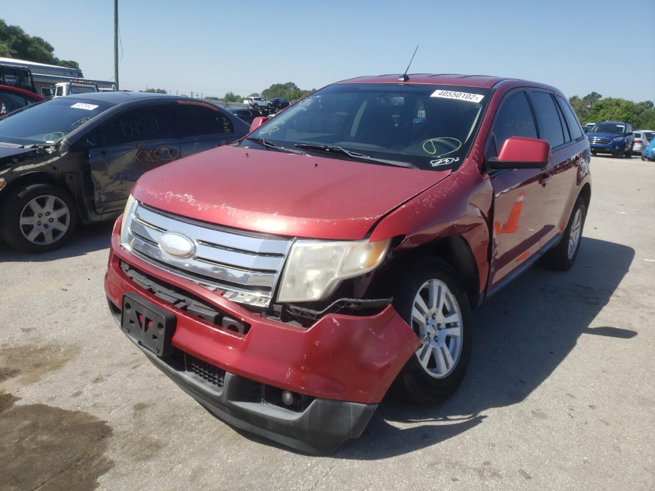 Photo 2 from auction – 2008 FORD EDGE SEL with VIN 2FMDK38C18BA69281