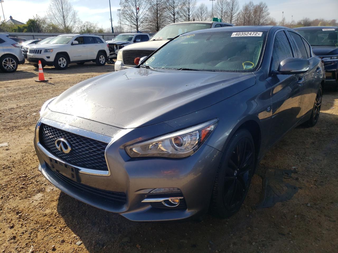 Photo 2 from auction – 2015 INFINITI Q50 BASE with VIN JN1BV7AR2FM422646