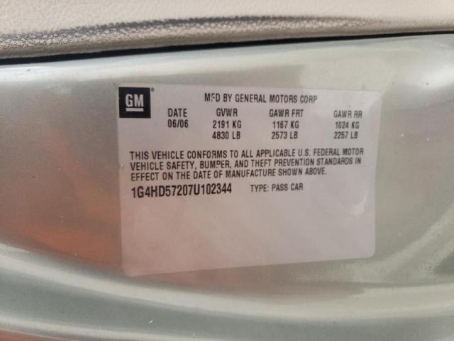 Photo 10 from auction – 2007 BUICK LUCERNE CX with VIN 1G4HD57207U102344