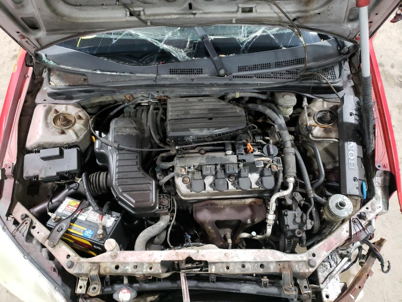 Photo 7 from auction – 2004 HONDA CIVIC with VIN 1HGEM22164L070765