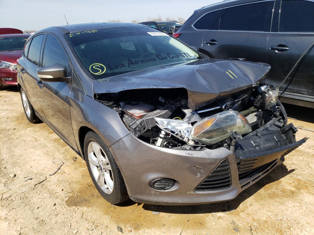 FORD FOCUS SE 2014 with VIN 1FADP3K20EL175583 - Photo from auction