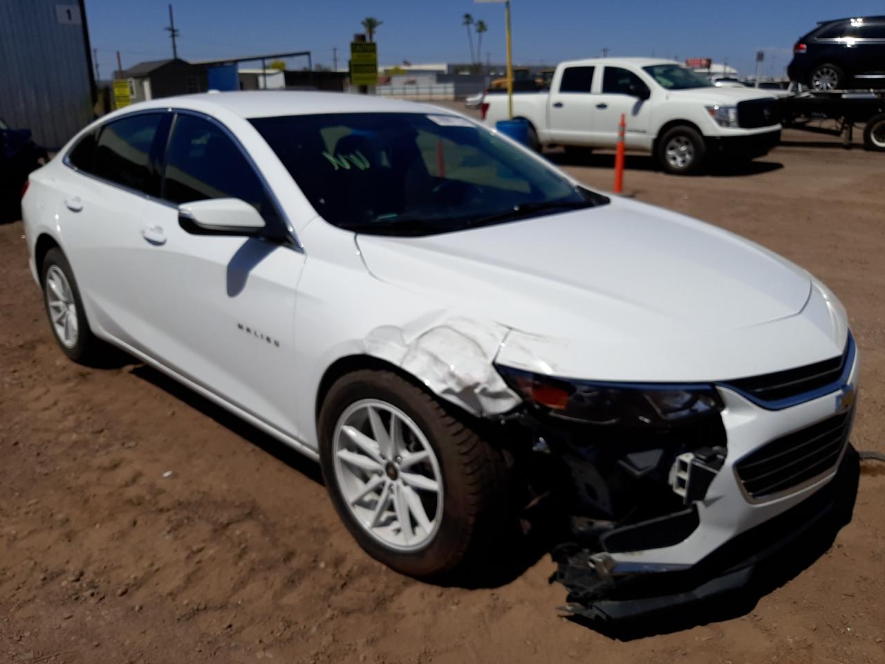 CHEVROLET MALIBU LT 2018 with VIN 1G1ZD5ST7JF236605 - Photo from auction