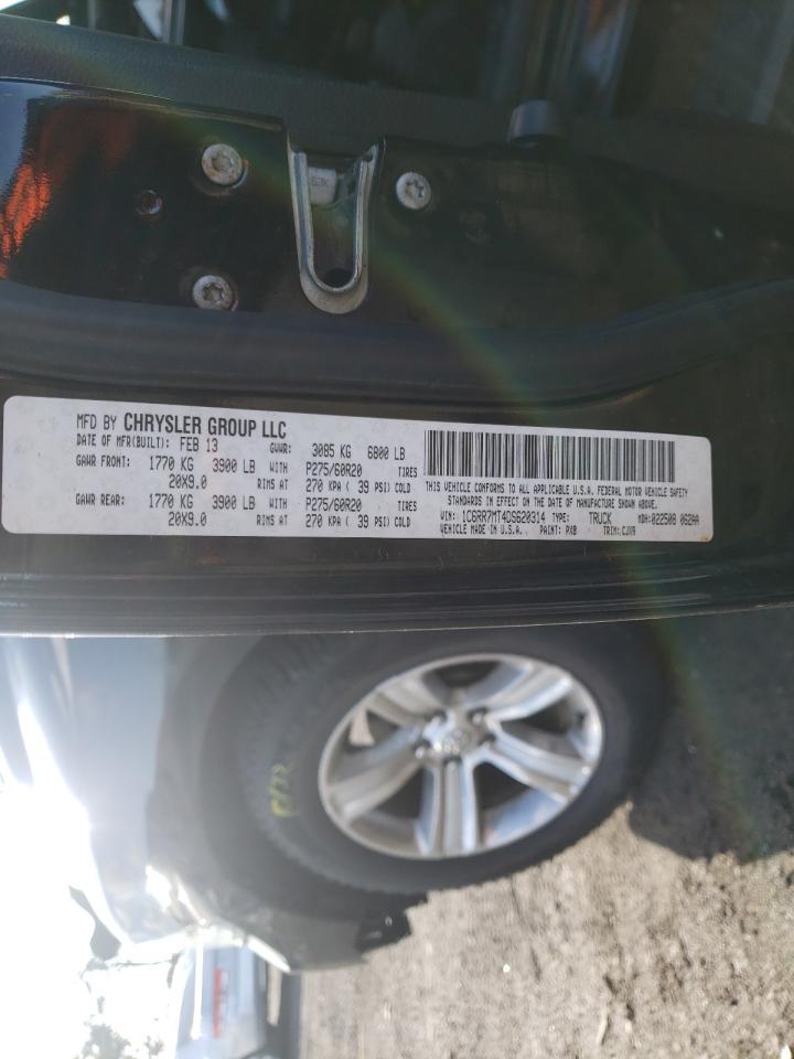 Photo 10 from auction – 2013 RAM 1500 SPORT with VIN 1C6RR7MT4DS620314