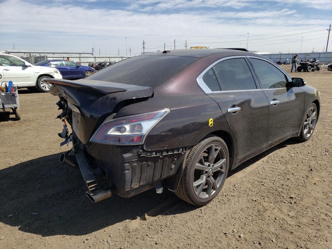 Photo 4 from auction – 2014 NISSAN MAXIMA S with VIN 1N4AA5AP2EC484467