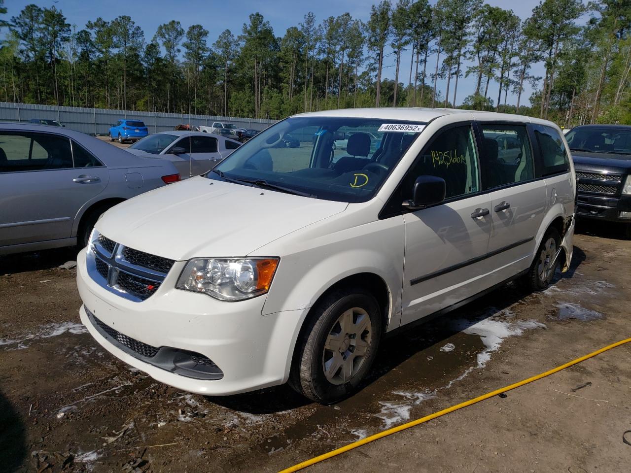 Photo 2 from auction – 2013 DODGE GRAND CARA with VIN 2C4RDGBG5DR569985