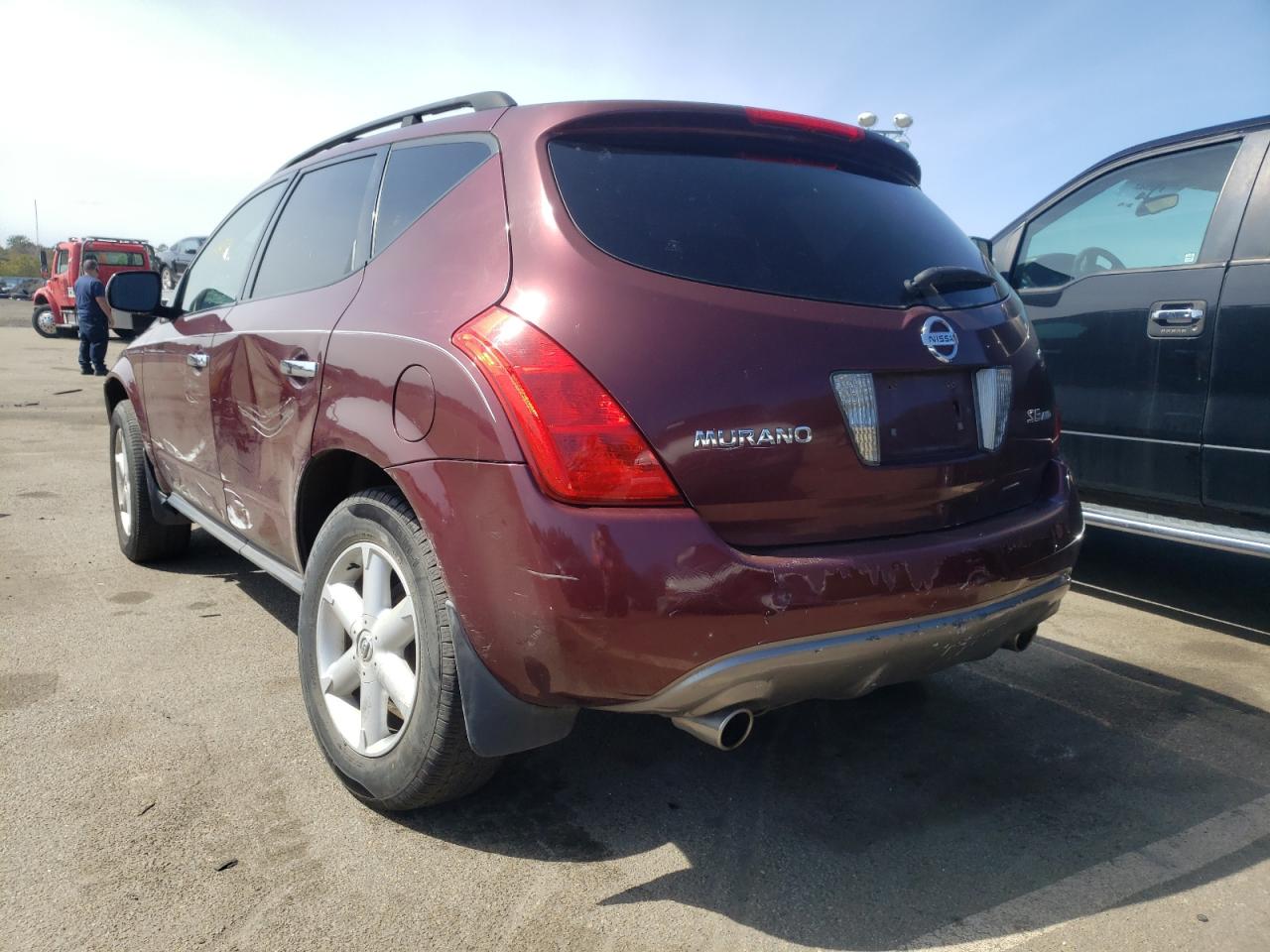 Photo 3 from auction – 2005 NISSAN MURANO with VIN JN8AZ08W15W402296