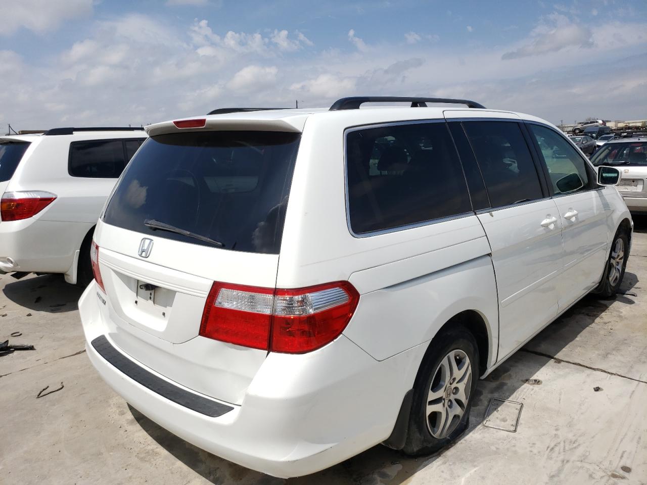 Photo 4 from auction – 2007 HONDA ODYSSEY EX with VIN 5FNRL384X7B412848