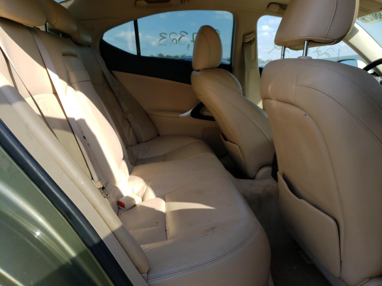 Photo 6 from auction – 2007 LEXUS IS 250 with VIN JTHBK262X75040508