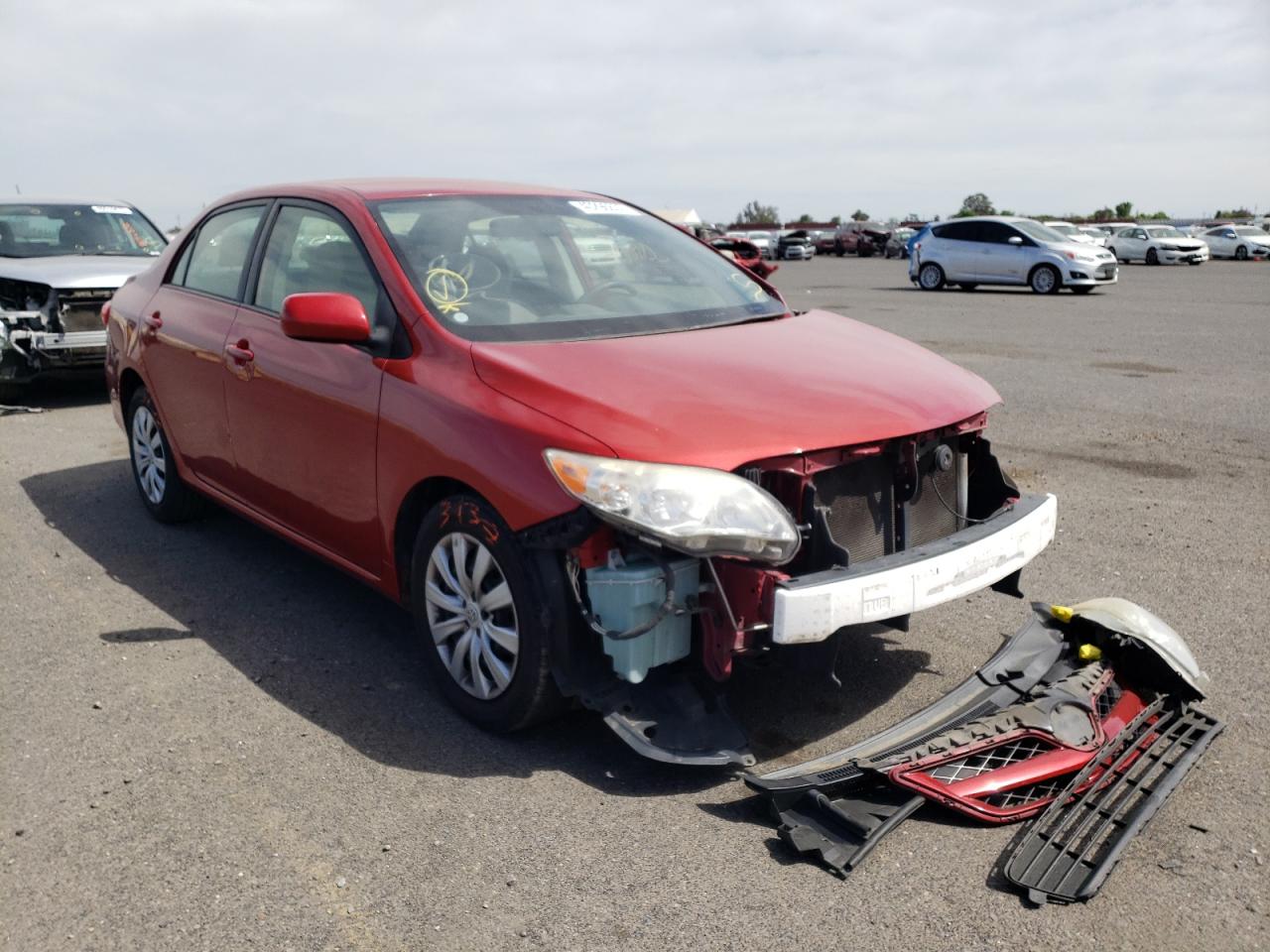 TOYOTA COROLLA BA 2012 with VIN JTDBU4EE1C9171414 - Photo from auction