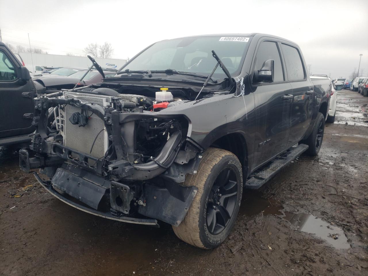 Photo 2 from auction – 2020 RAM 1500 BIG H with VIN 1C6SRFFT6LN313913