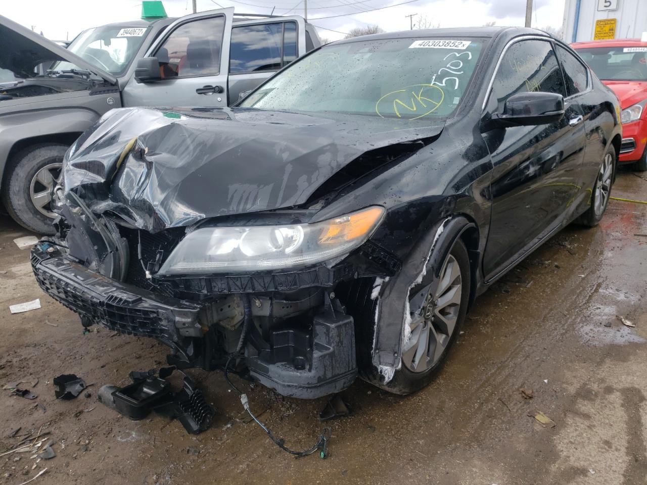 Photo 2 from auction – 2014 HONDA ACCORD EXL with VIN 1HGCT1B82EA005703