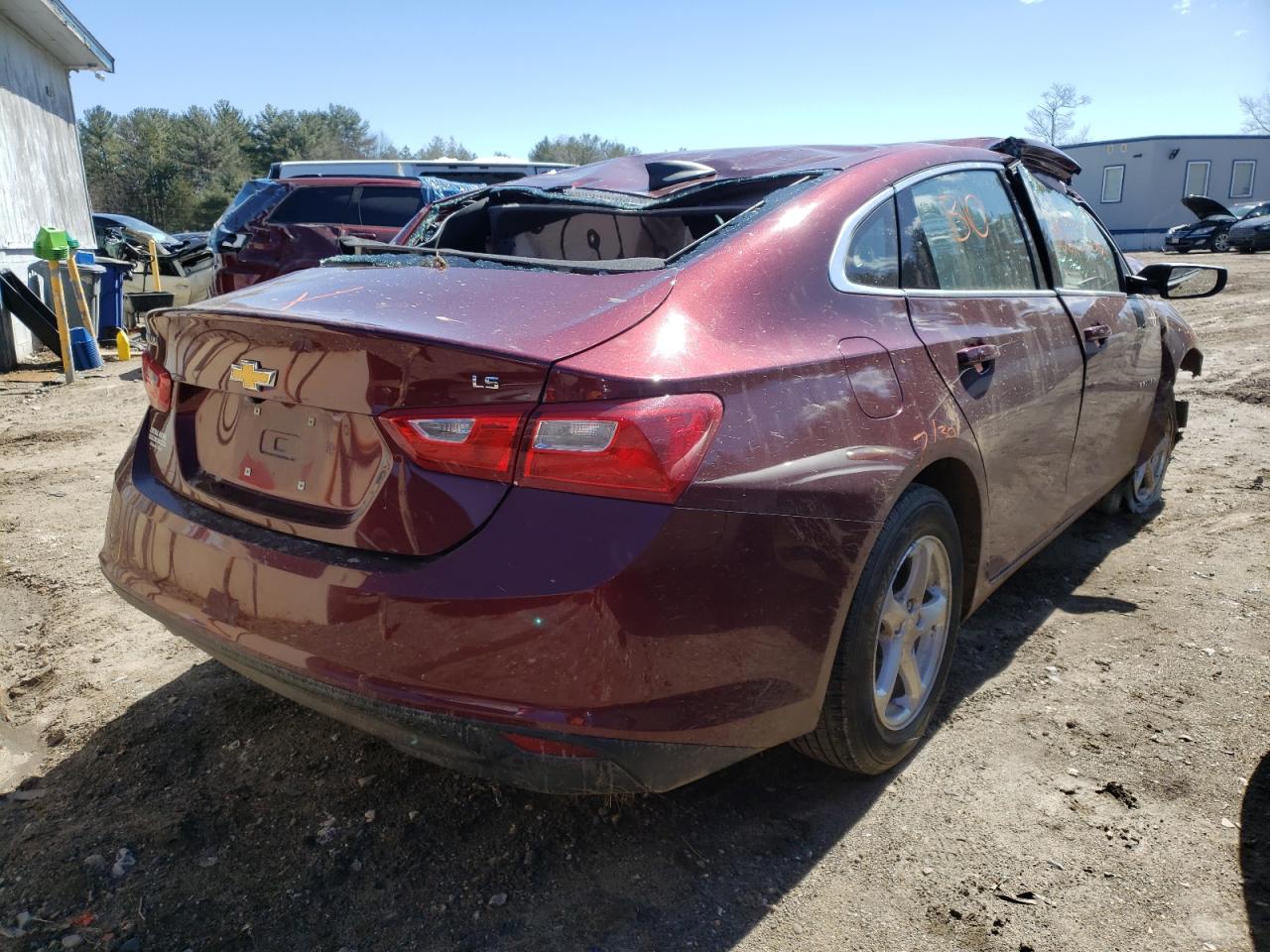 Photo 4 from auction – 2016 CHEVROLET MALIBU LS with VIN 1G1ZB5ST1GF276306