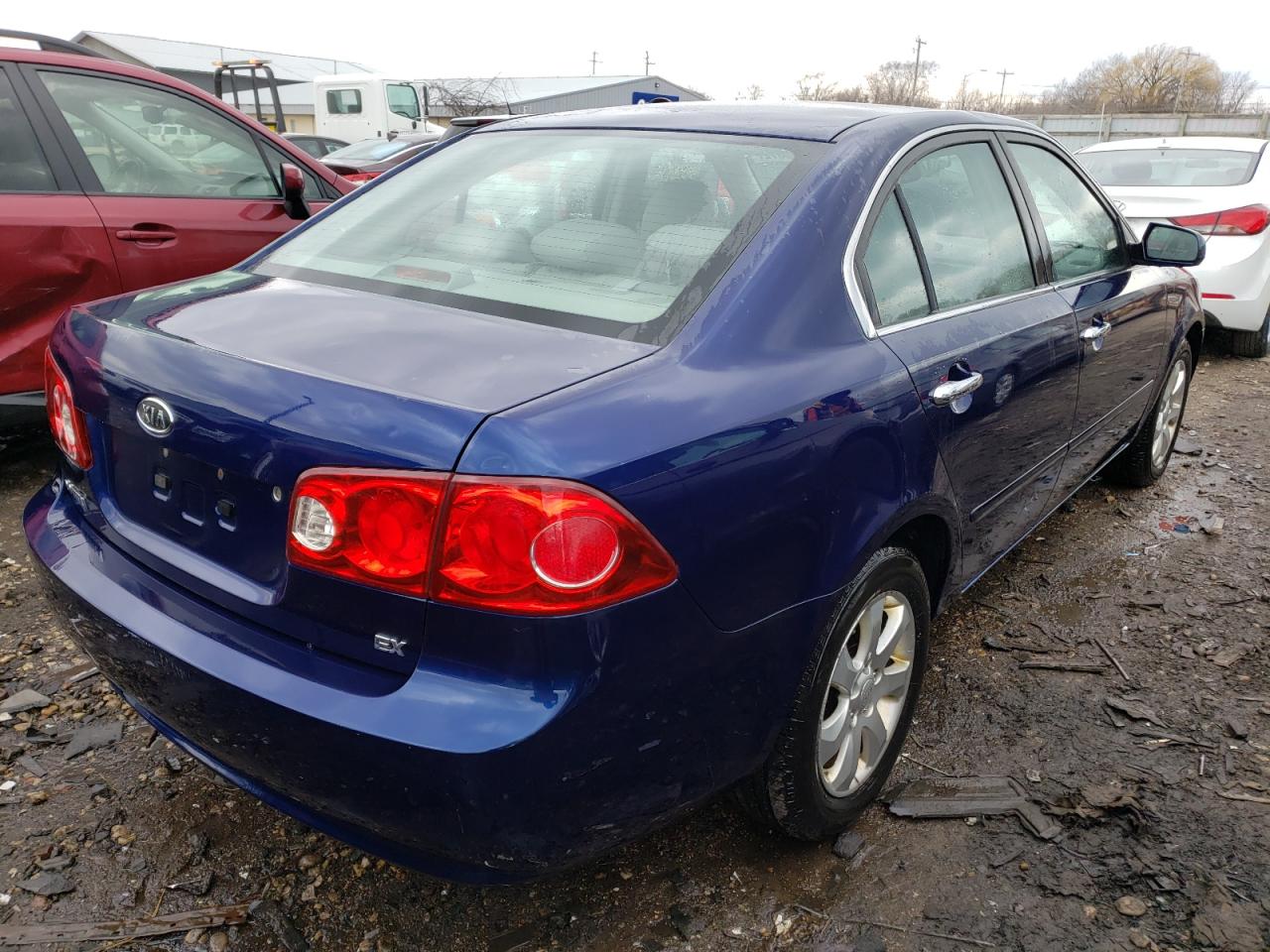 Photo 4 from auction – 2008 KIA OPTIMA LX with VIN KNAGE123485168765