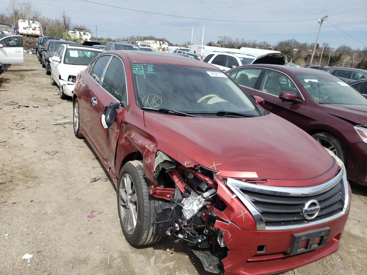 Photo 1 from auction – 2013 NISSAN ALTIMA 2.5 with VIN 1N4AL3AP2DC119669