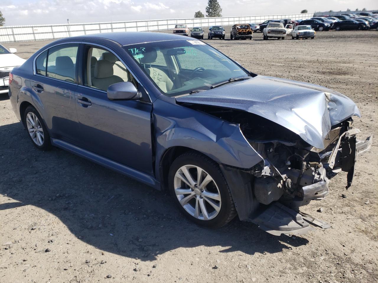 SUBARU LEGACY 2.5 2014 with VIN 4S3BMBC65E3037639 - Photo from auction